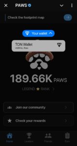 Paws tokens